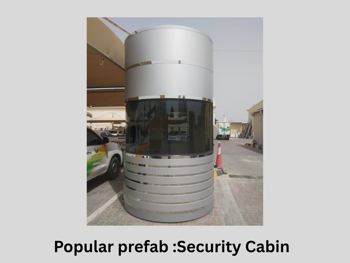 "Durable prefab security cabin by Popular Prefab L.L.C in UAE"